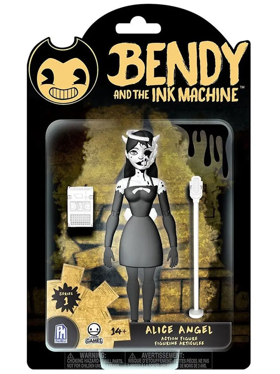 Фигурка Алиса из игры Бенди и чернильница Action Figure Bendy And the ink  machine купить по цене 0 сум в интернет-магазине Wildberries в Узбекистане  | 10033620