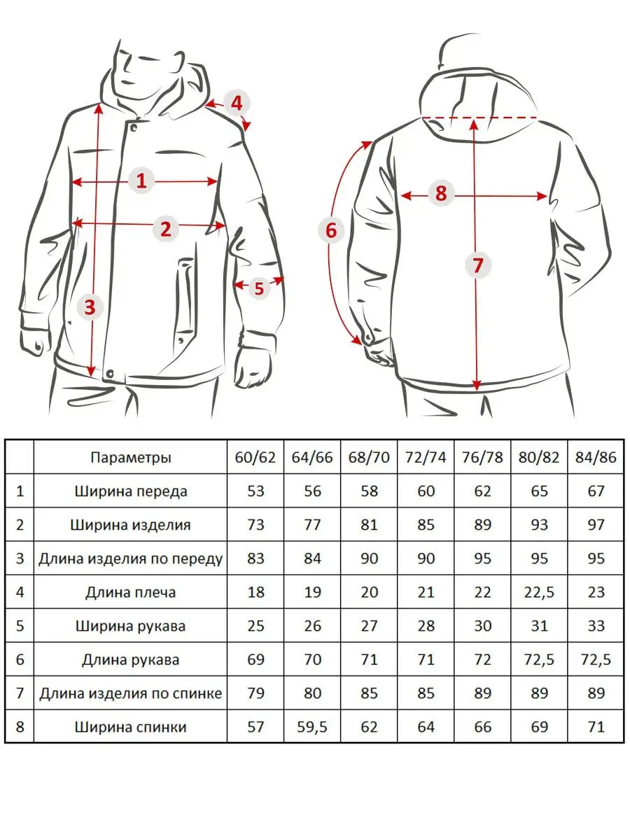 HANSTER Хаски куртка мужская зимняя