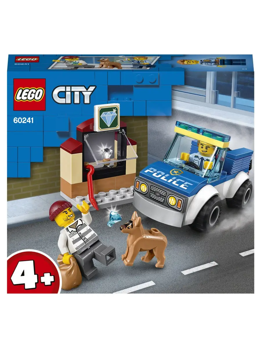 Конструктор City Police 60241 Полицейский отряд с собакой на… LEGO купить  по цене 0 сум в интернет-магазине Wildberries в Узбекистане | 10504401