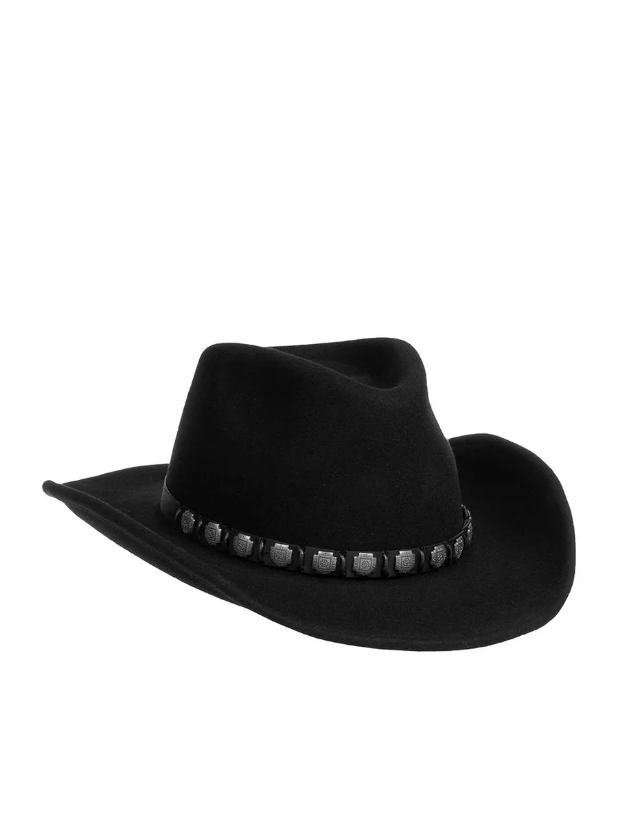 Шляпа ковбойская 3598102 WESTERN (черный) Stetson купить по цене 18 889 ₽ в  интернет-магазине Wildberries | 10615054