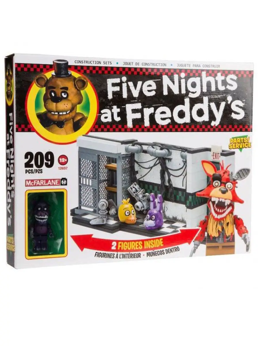 Конструктор Запчасти и Сервис Parts & Service FNAF McFarlane Toys купить по  цене 0 сум в интернет-магазине Wildberries в Узбекистане | 10811789