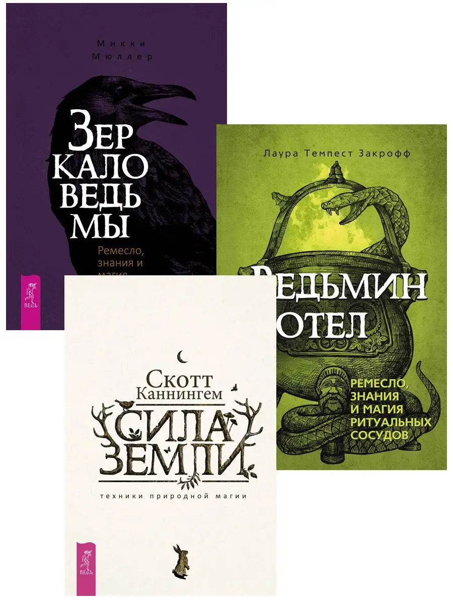 Сила Земли + Ведьмин котел + Зеркало ведьмы Издательская группа Весь купить  по цене 0 сум в интернет-магазине Wildberries в Узбекистане | 10827148