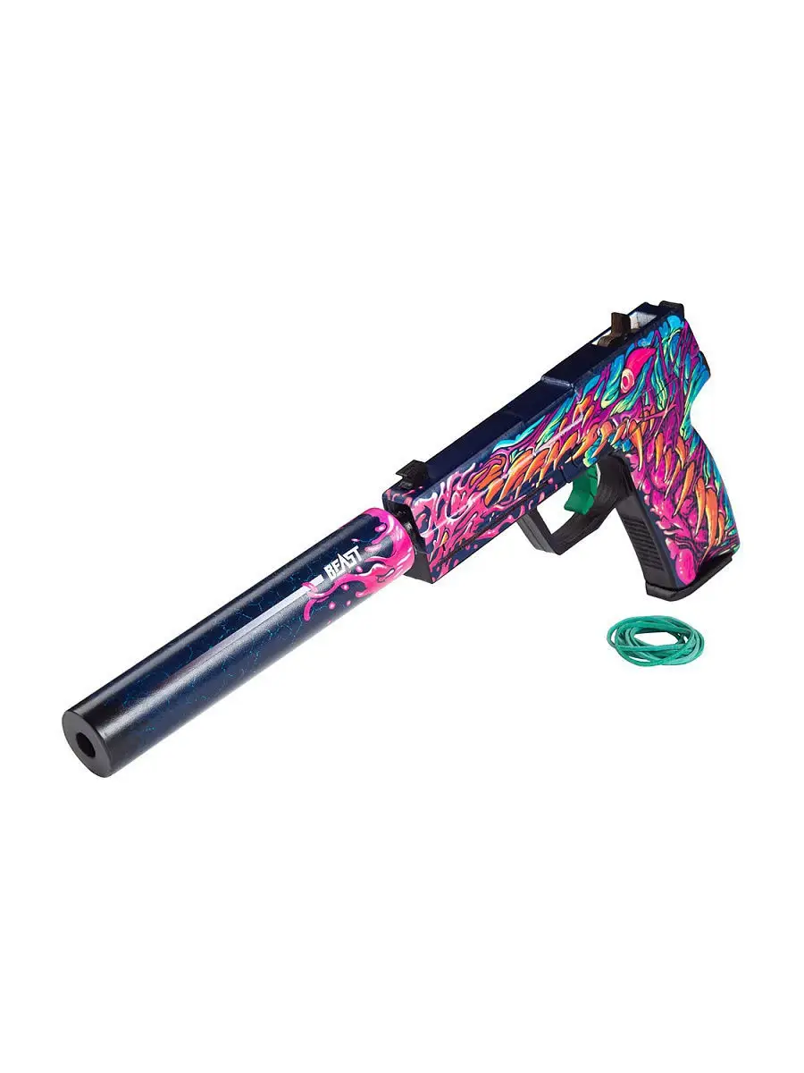 Пистолет USP-S Hyper Beast CS GO ЮСП Скоростной Зверь КС ГО… VozWooden  купить по цене 0 сум в интернет-магазине Wildberries в Узбекистане |  10999188