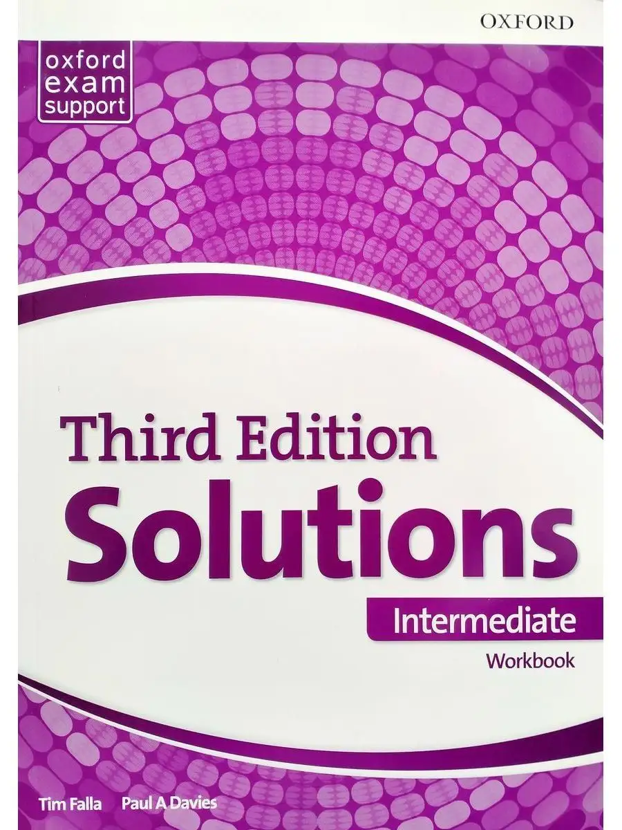 Solutions (3rd edition) Intermediate Workbook Oxford University Press  купить по цене 200 300 сум в интернет-магазине Wildberries в Узбекистане |  12030002