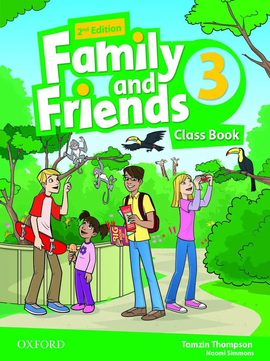 Family & Friends 2ed 3 Class Book учебник оригинал Oxford University Press  купить по цене 265 300 сум в интернет-магазине Wildberries в Узбекистане |  12030037