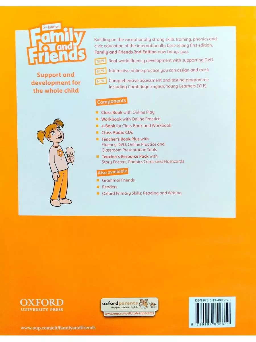 Family & Friends 2 ed 4 Workbook & Online Practice с кодом