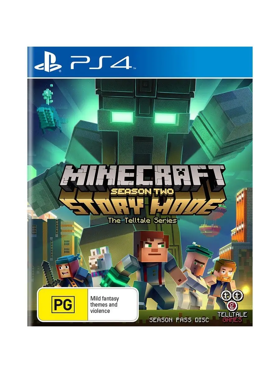 PS4 Minecraft Story Mode Season Two Telltale Games купить по цене 0 сум в  интернет-магазине Wildberries в Узбекистане | 12081324