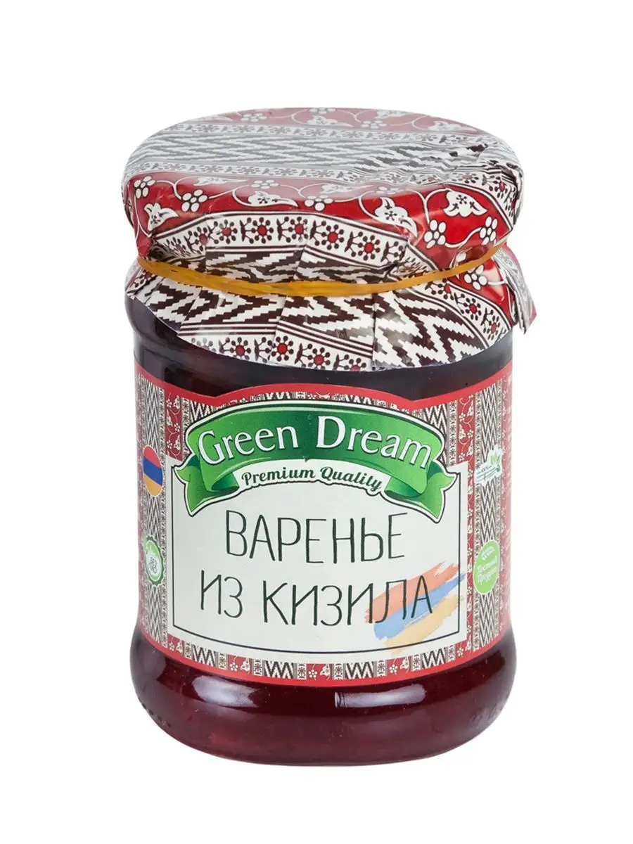 Варенье из кизила Green Dream купить по цене 0 сум в интернет-магазине  Wildberries в Узбекистане | 12234766