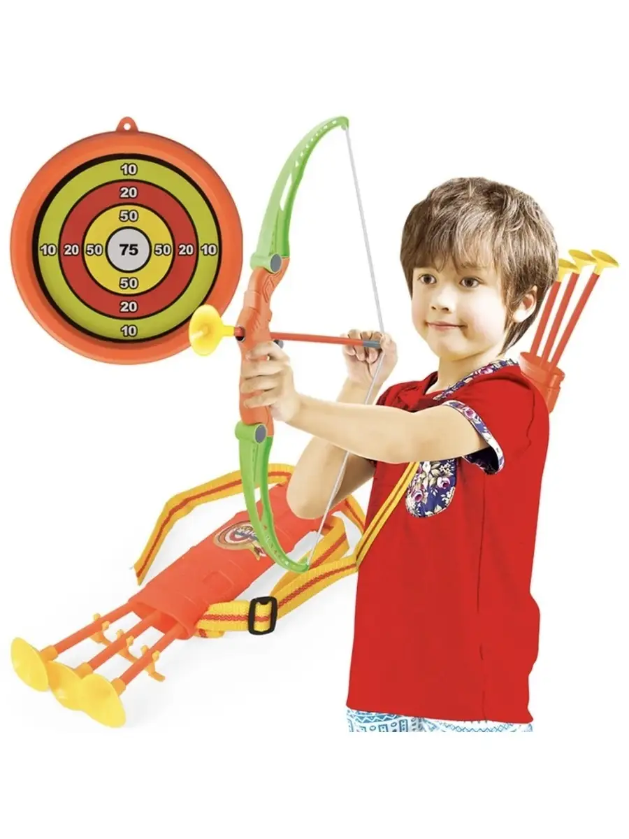 Toys Neo Игровой набор Лук и стрелы Archery Set мишень колчан игрушеч…