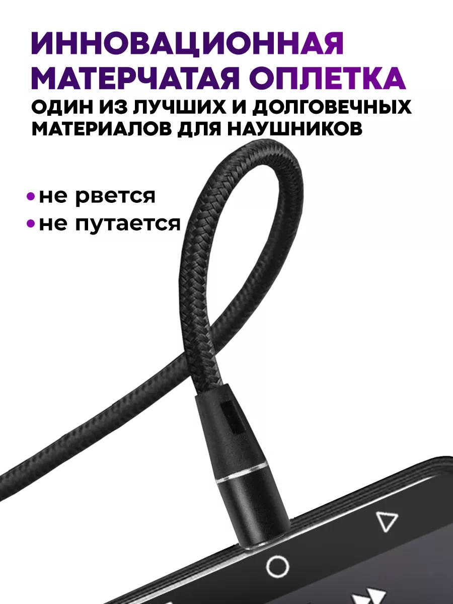 Наушники проводные с микрофоном для телефона WALKER купить по цене 378 ₽ в  интернет-магазине Wildberries | 12904052