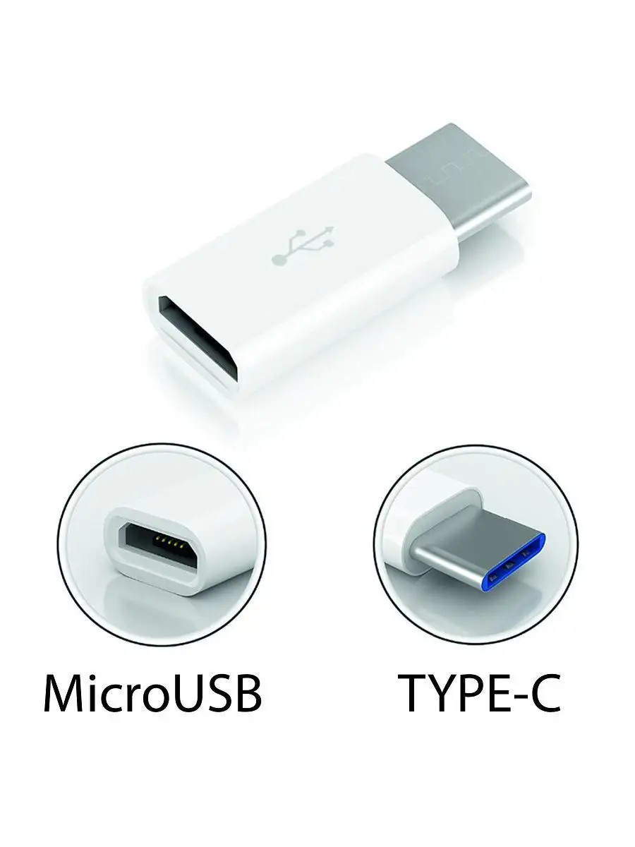 Переходник TYPE-C - MicroUSB Адаптер Микро ЮСБ на Тайп Си пе… GQbox купить  по цене 0 сум в интернет-магазине Wildberries в Узбекистане | 12983112