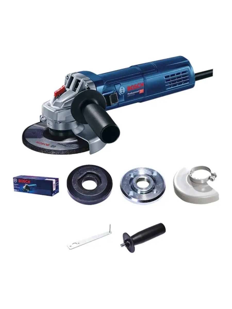 Bosch Угловая шлифмашина GWS 9-125 Professional, 900Вт, 125мм