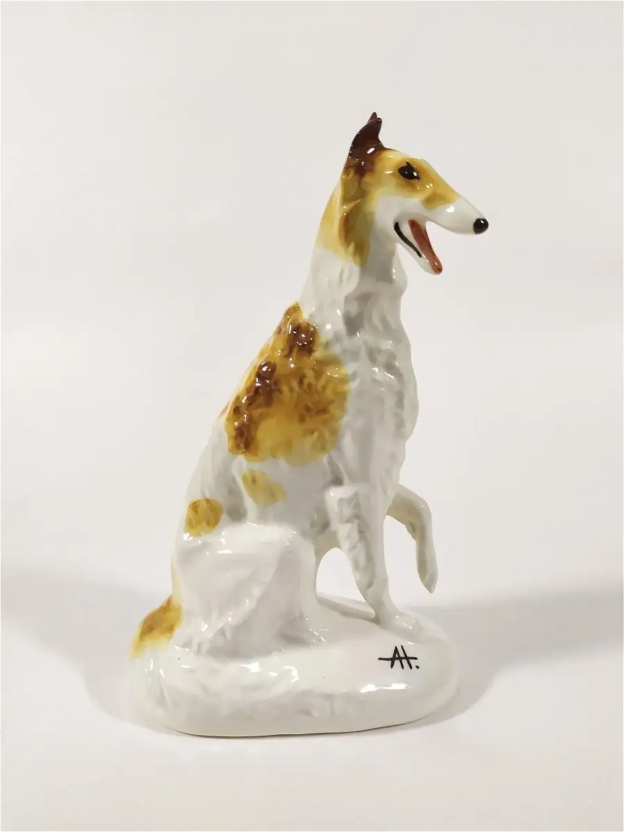 Фигурка борзая собака фарфор Ceramic Fauna купить по цене 2 560 ₽ в  интернет-магазине Wildberries | 13064175