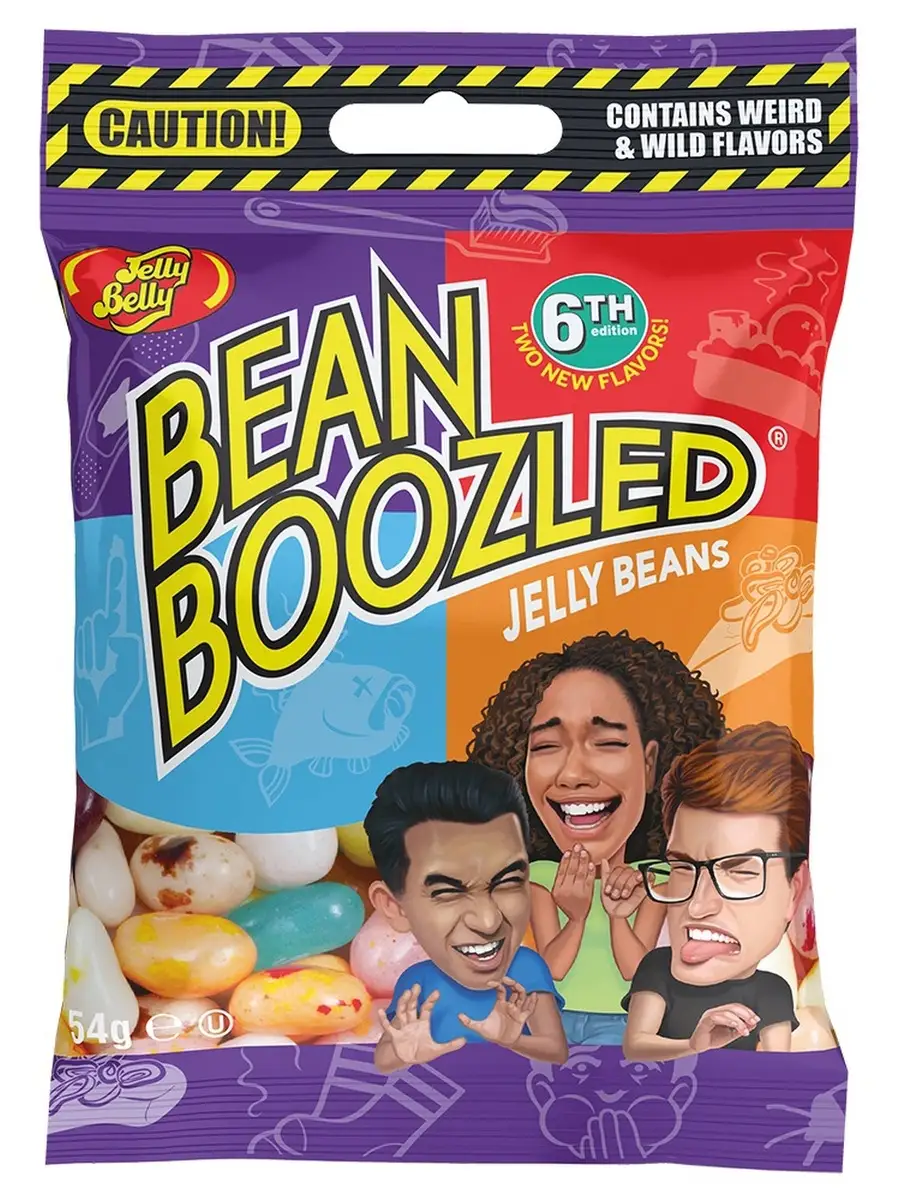 Драже жевательное Bean Boozled пакет 54г Jelly Belly купить по цене 0 сум в  интернет-магазине Wildberries в Узбекистане | 13149611