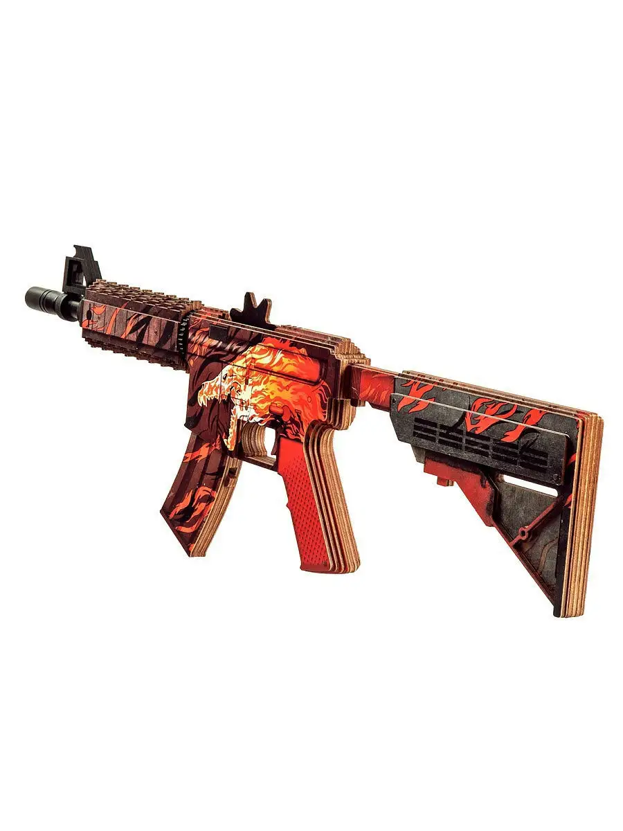 Автомат M4A4 Howl CS GO М4А4 Утренний Вой КС ГО версия 1.6 (… VozWooden  купить по цене 1 828 ₽ в интернет-магазине Wildberries | 13168592