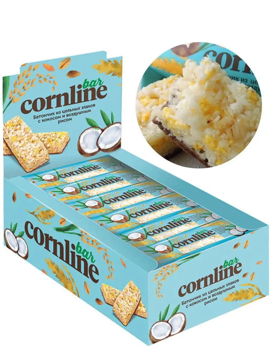 Cornline с кокосом