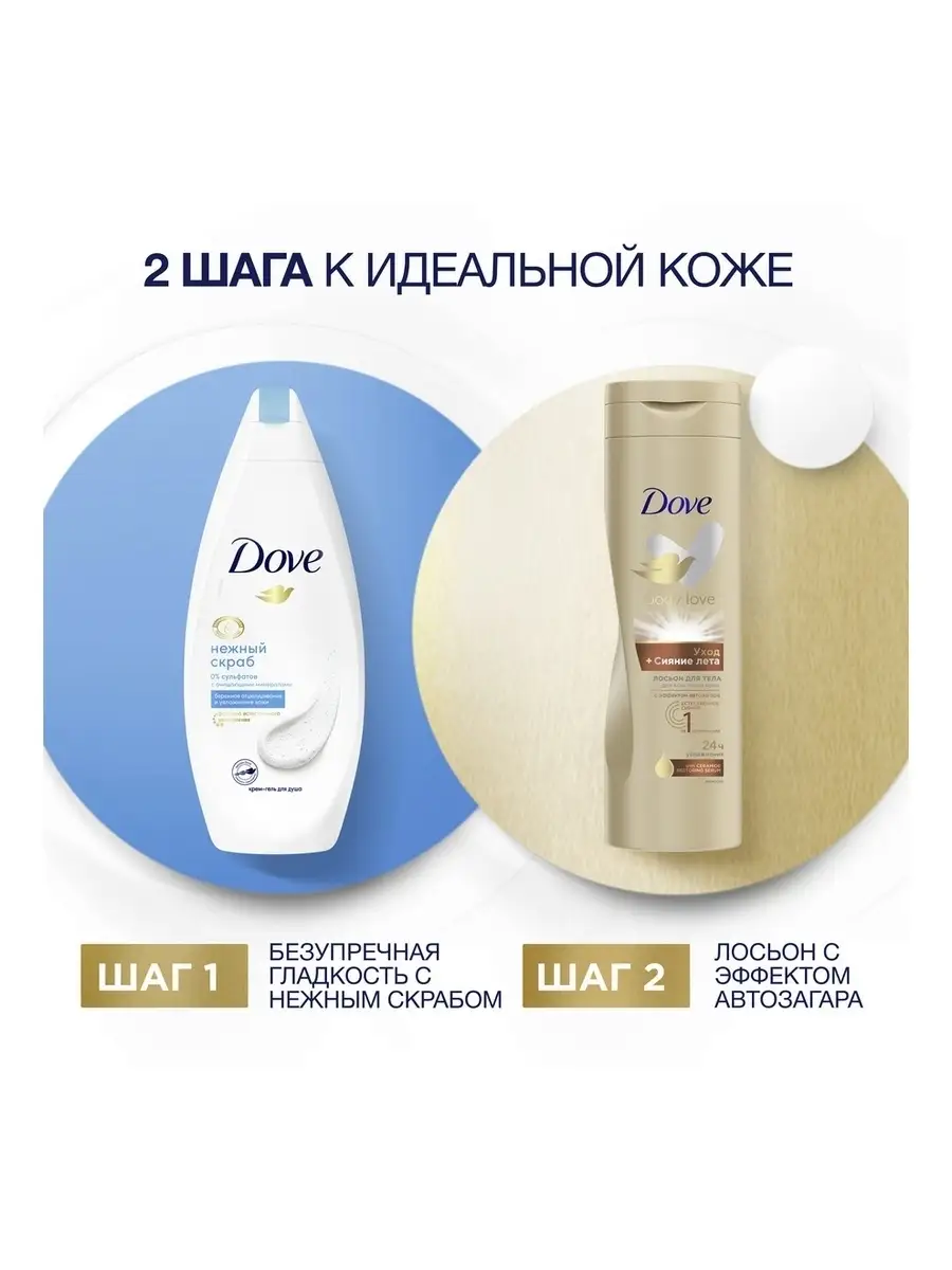 Лосьон Сияние Лета Dove Купить