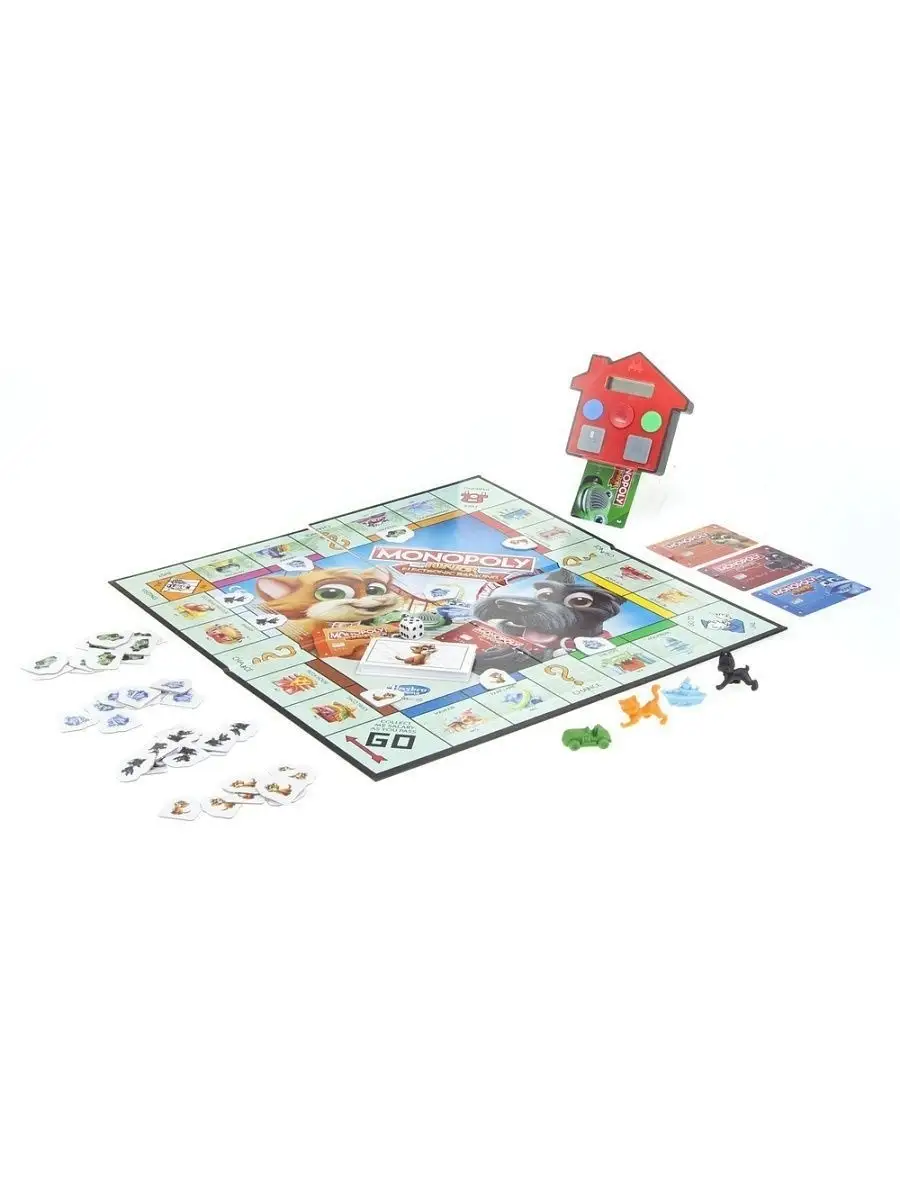 Игра настольная Монополия Джуниор с банковскими картами MONOPOLY купить по  цене 109,36 р. в интернет-магазине Wildberries в Беларуси | 5296251