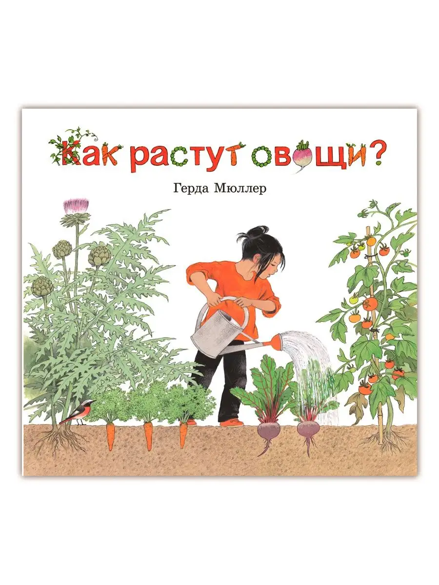 КАК РАСТУТ ОВОЩИ? (иллюстрации Герды Мюллер) Добрая книга купить по цене 1  197 ₽ в интернет-магазине Wildberries | 7963941