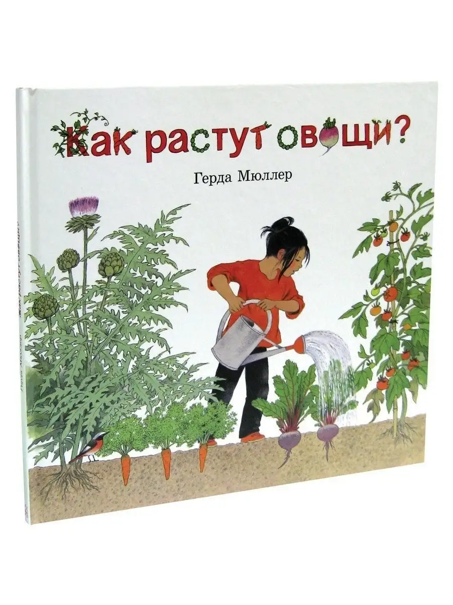 КАК РАСТУТ ОВОЩИ? (иллюстрации Герды Мюллер) Добрая книга купить по цене 1  197 ₽ в интернет-магазине Wildberries | 7963941