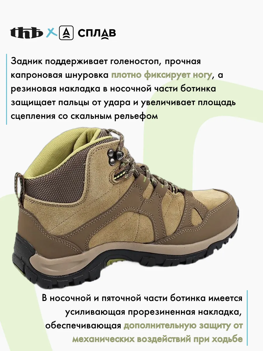 Купить Женские Треккинговые Ботинки Летние