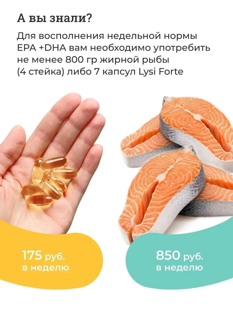 Lysi Omega 3 Forte Купить