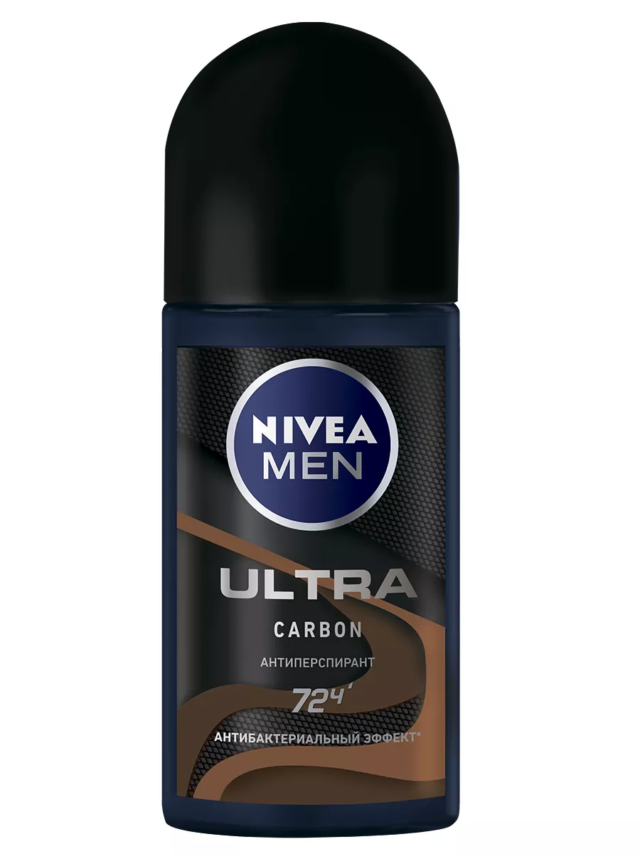 Nivea MEN Дезодорант-антиперспирант шариковый ULTRA Carbon 50 мл