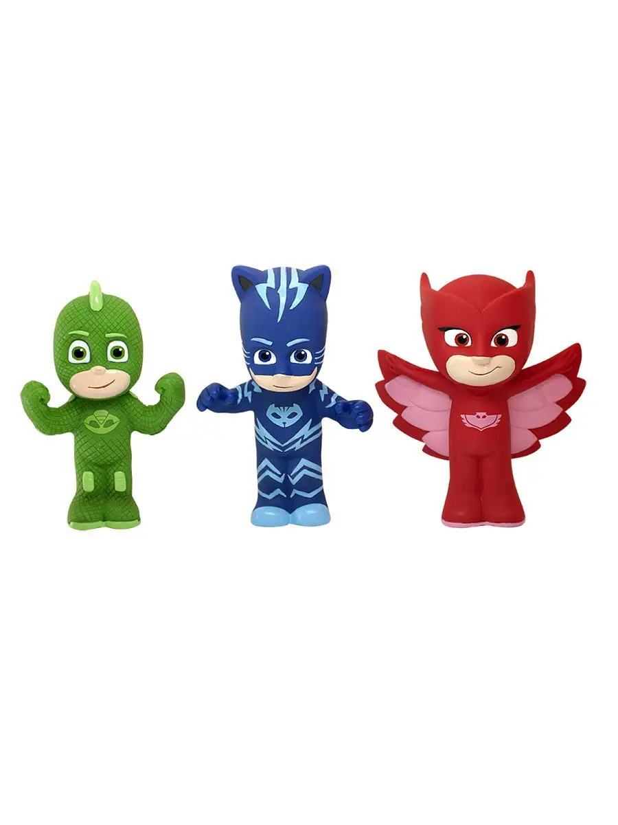 Герои в масках. Игровой набор для ванны, пластизоль, 6 шт PJ Masks купить  по цене 0 сум в интернет-магазине Wildberries в Узбекистане | 9708133